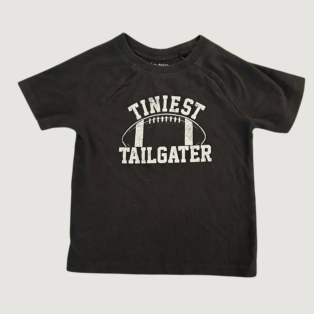 Okie Dokie Toddler Boys 2T Tiniest Tailgater Football Shirt and Joggers Set 1348